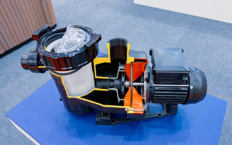 Swimming,Pool,Circulation,Pump,With,Prefilter,,Coarse,Filter